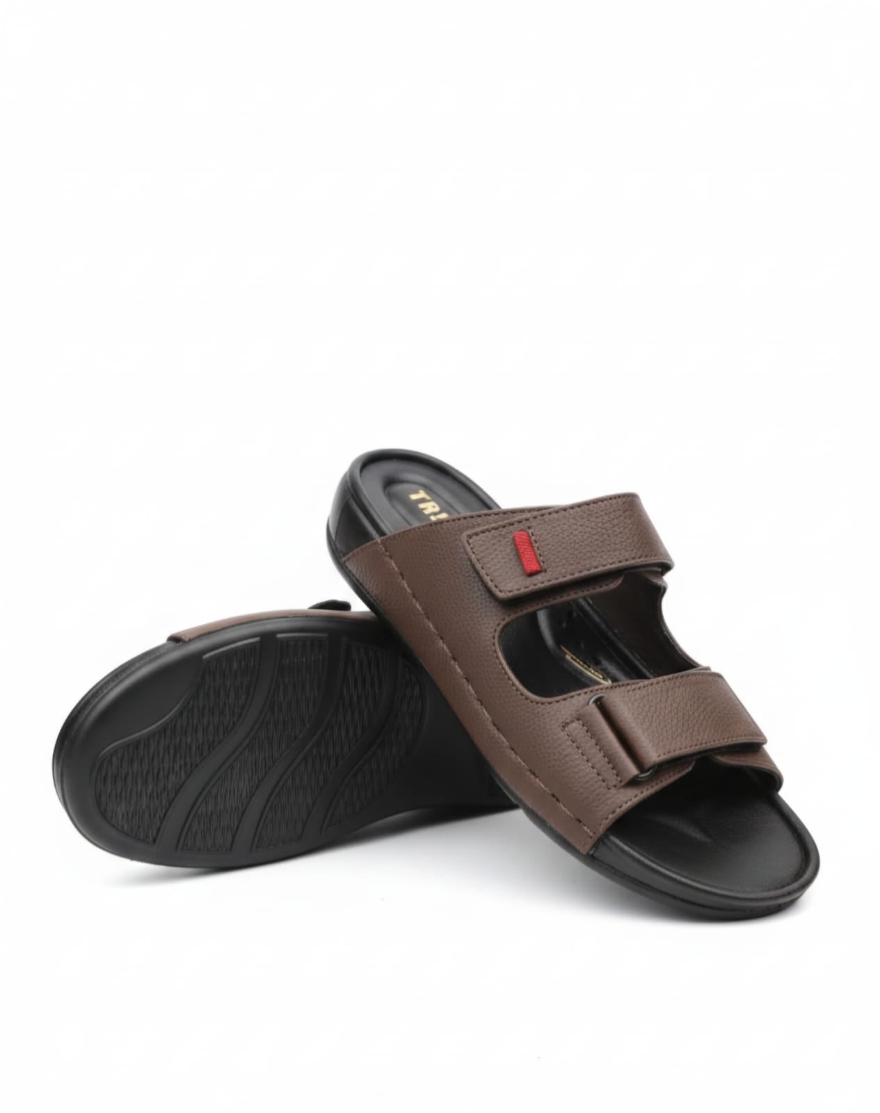 Men’s Comfort Slip-On Sandals with Adjustable Straps